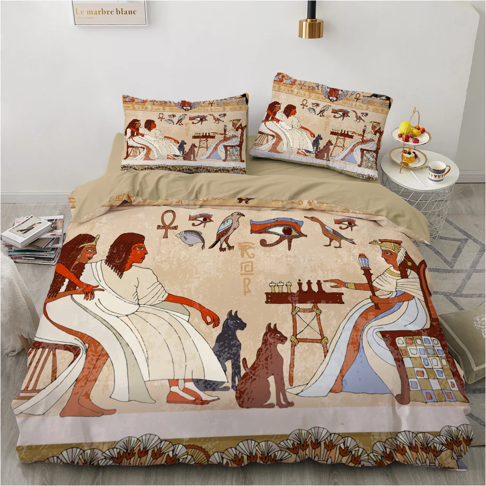 

duvet cover set sheet family euro 2.0 1.5 for home Bedding set bed linen 3D luxury bed linings 150x200 Egyptian woman