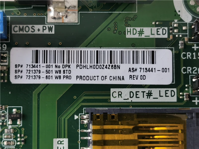 Материнская плата для HP Pavilion 20 AIO 721379 501 713441 001 AMPKB CT материнская 100%