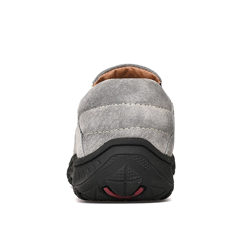 2019 New Autumn Male Shoes Outdoor Casual Adult Breathable Leather Loafers Men Non Slip Rubber Sole Sneakers Size 48 | Обувь