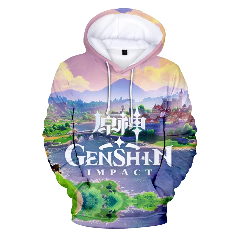 

Spring New Men's Fashion Casual Anime Hoodie 3d Printing Children's Cartoon Sweatshirt Pullover Coat