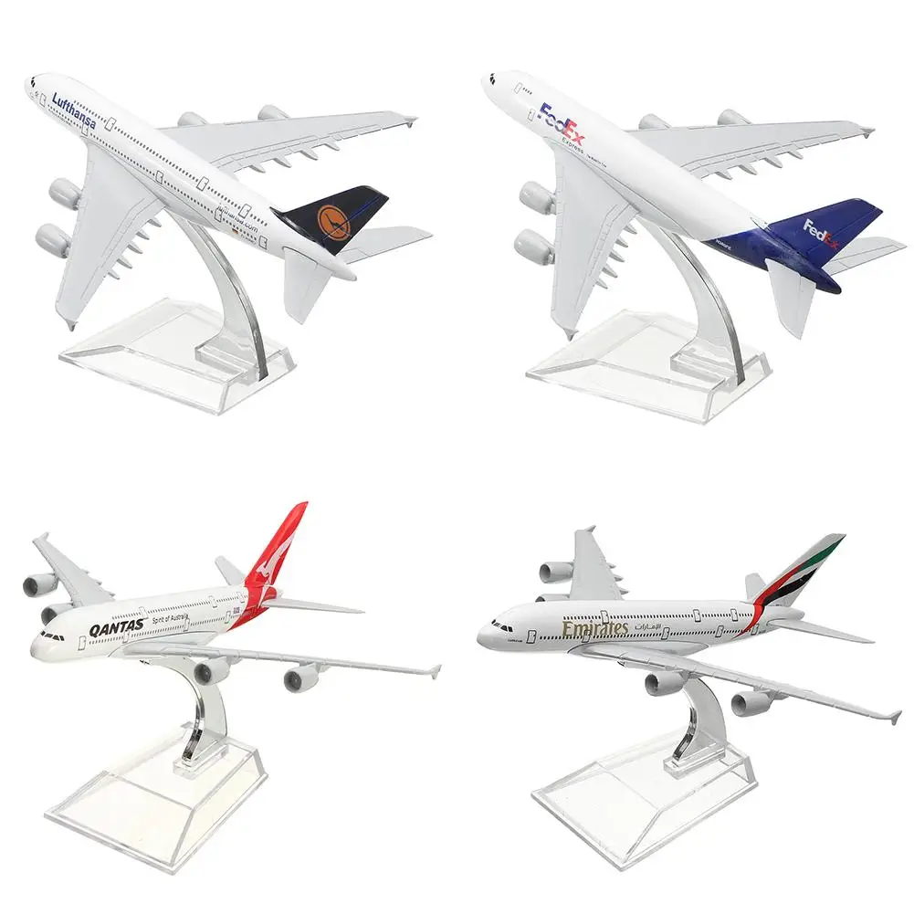 

A380, коллекционная австралийская модель QANTAS, 16 см, металлический самолет, модель самолета, модель самолета, строительные комплекты, игрушка д...