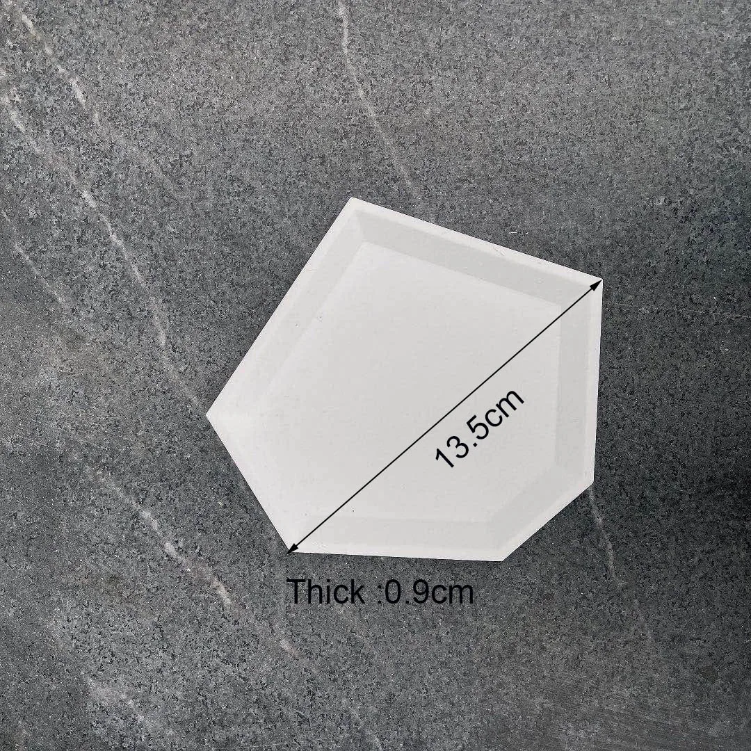 Неправильный многоугольник бетона лоток плесень каботажное судно пресс формы