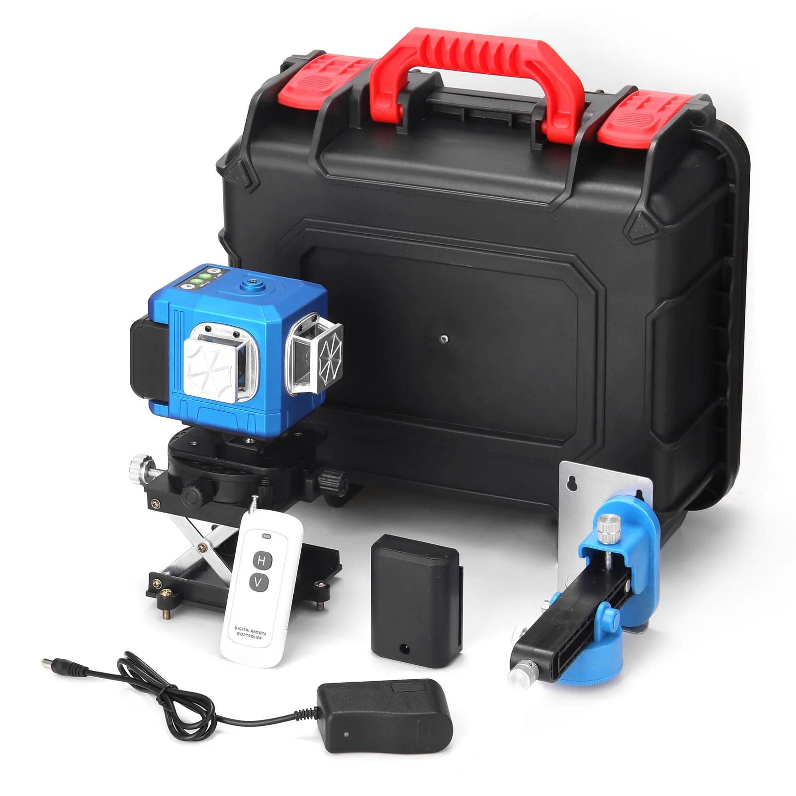 

Multifunctional 3D 12 Lines Laser Level Self-Leveling 360 Horizontal And Vertical Cross Tool with 5 Auto-leveling Function