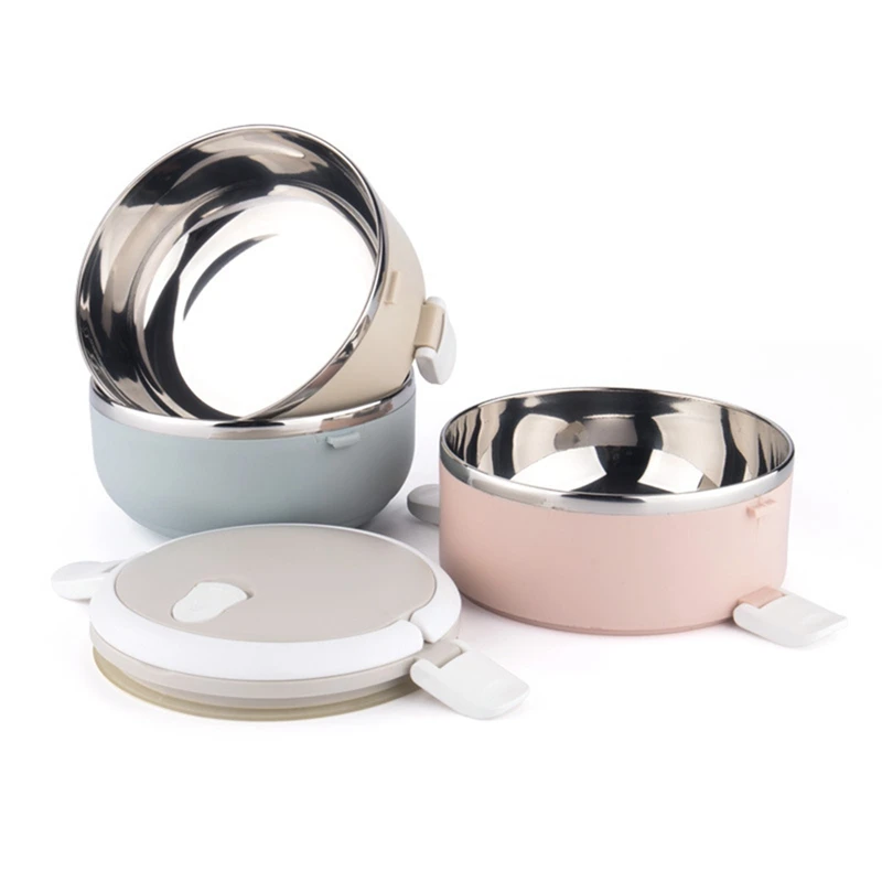 

Portable Stainless Steel Insulated Lunch Box Divided Grid Japanese Lunch Box Student Office Worker Insulated Bucket