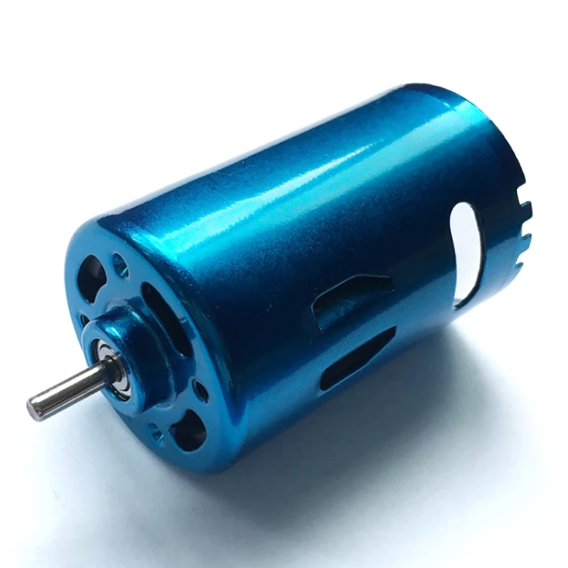 RS-550 Motor DC 12V 24V 30000RPM High Speed Large Torque RC Car Boat Model DIY Blue | Обустройство дома