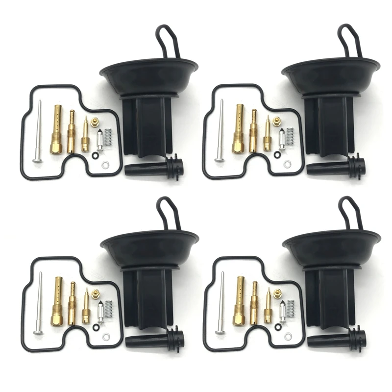 

Запчасти для мотоциклов, 4 комплекта для ремонта карбюратора, Ремкомплект карбюраторов для Honda CBR400 CBR 400 NC29 CBR250 CBR 250 NC22