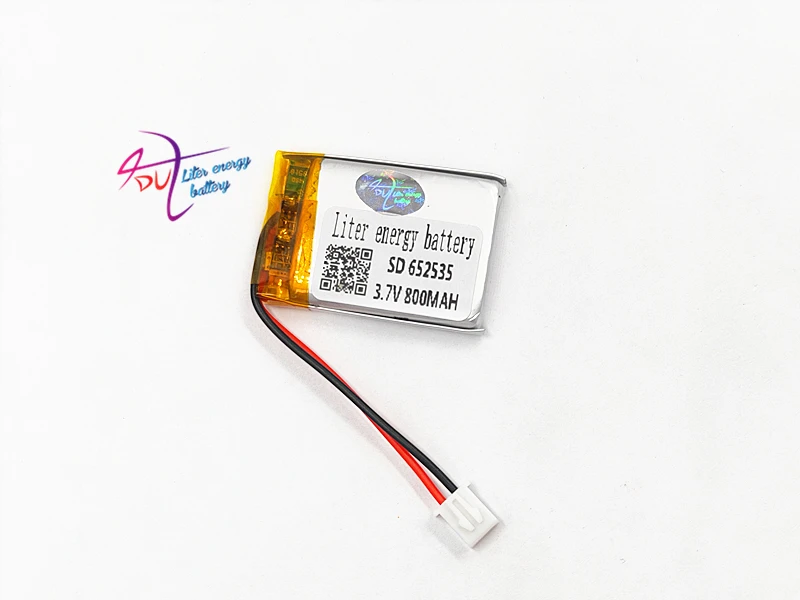 XHR 2P 2 54 652535 3 7 V 800MAH литий полимерная батарея 602635 Bluetooth беспроводной динамик|3.7v lithium