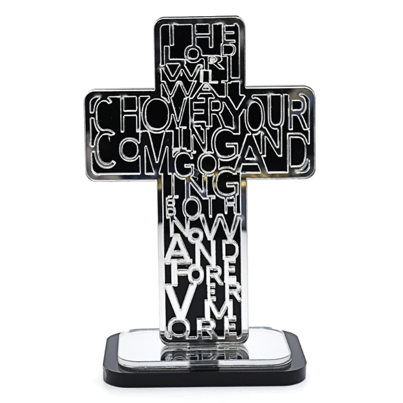 Акриловое религиозное Писание Крест Христа католическая Библия молитва