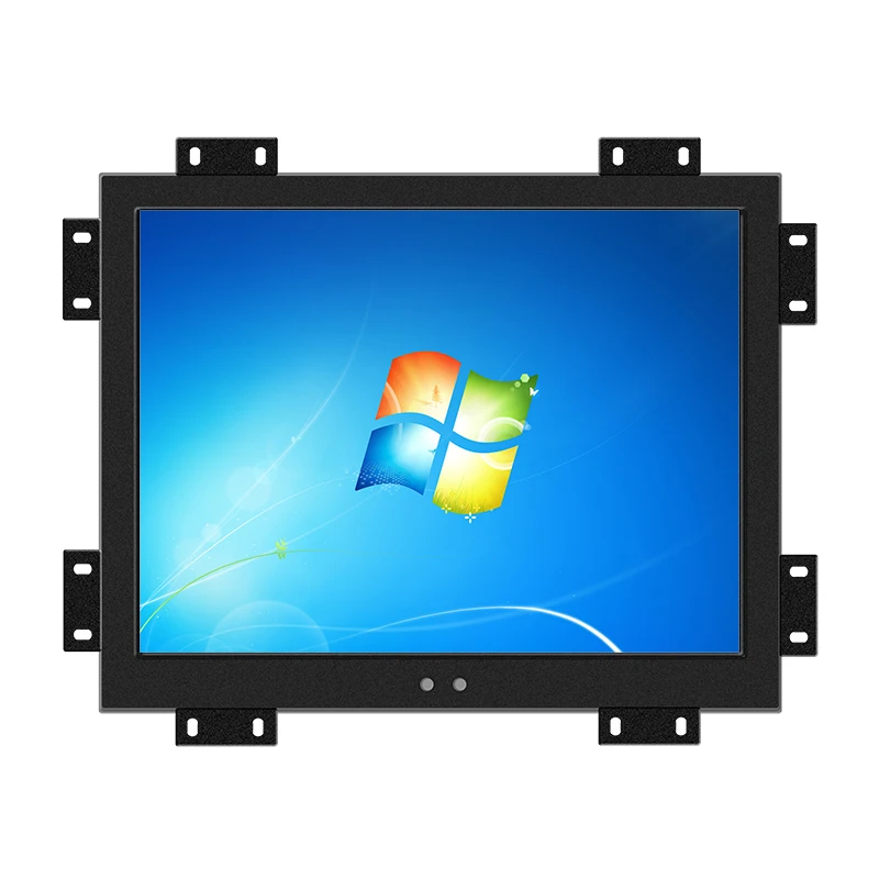 17 &quotмонитор промышленный дисплей настольный экран 1280*1024 VGA/HDMI/DVI/USB Сопротивление