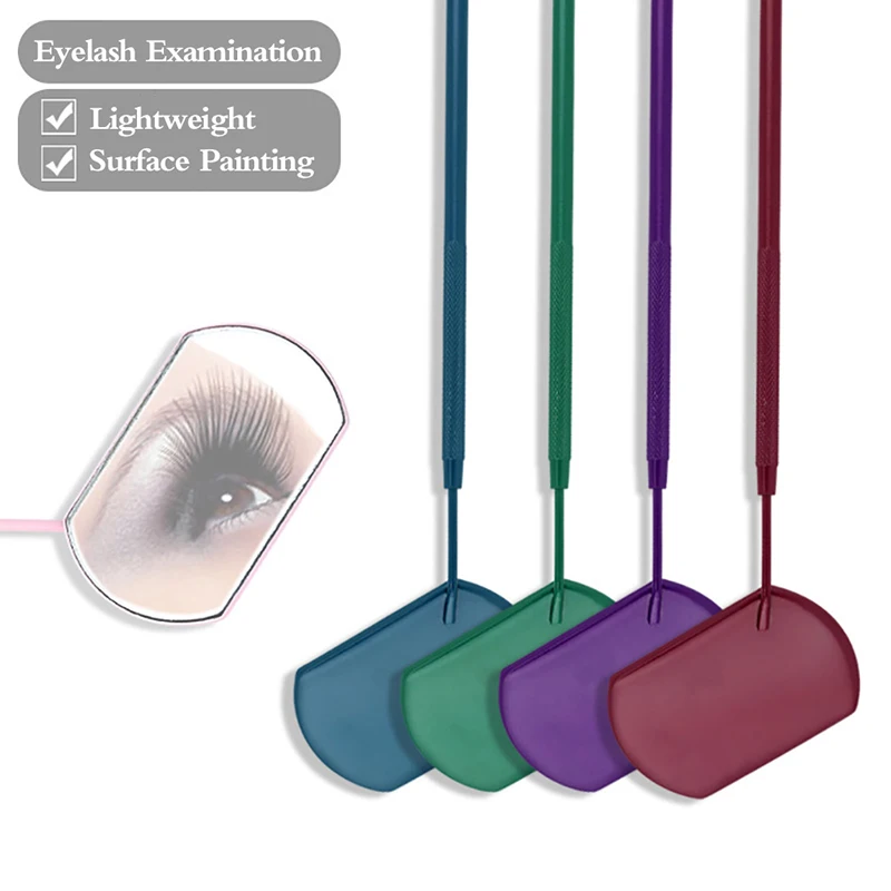 

Multifunction Checking Mirror Eyelash Extension Beauty Makeup Portable Stainless Steel Eyelashes Tools Cosmetic mirror