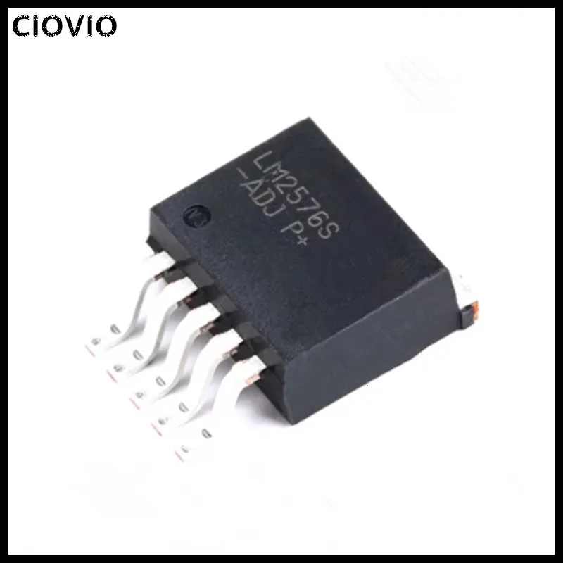 

CIOVIO [ 5pcs/1lot ]100%New: LM2576SX-ADJ/NOPB TO263-5 LM2576SX-ADJ LM2576-ADJ ADJ TO-263-5