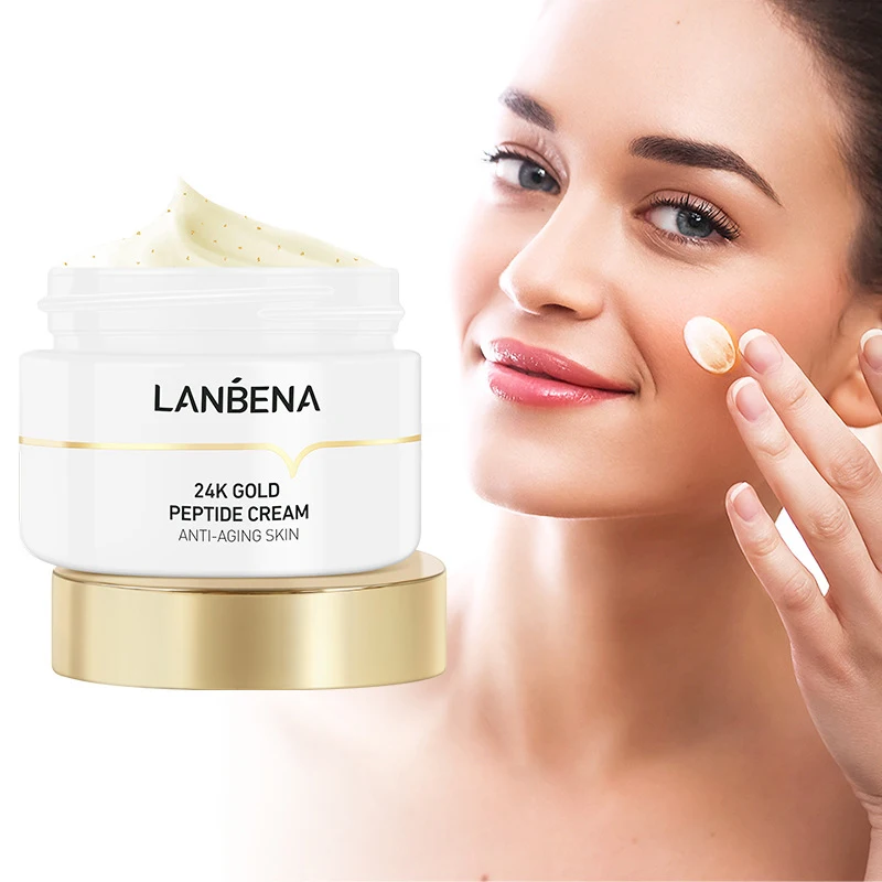 

LANBENA Peptide Face Cream Hyaluronic Acid Anti-Wrinkle Anti-Aging Nourishing Face Serum Cream Whitening Moisturizing Skin Care