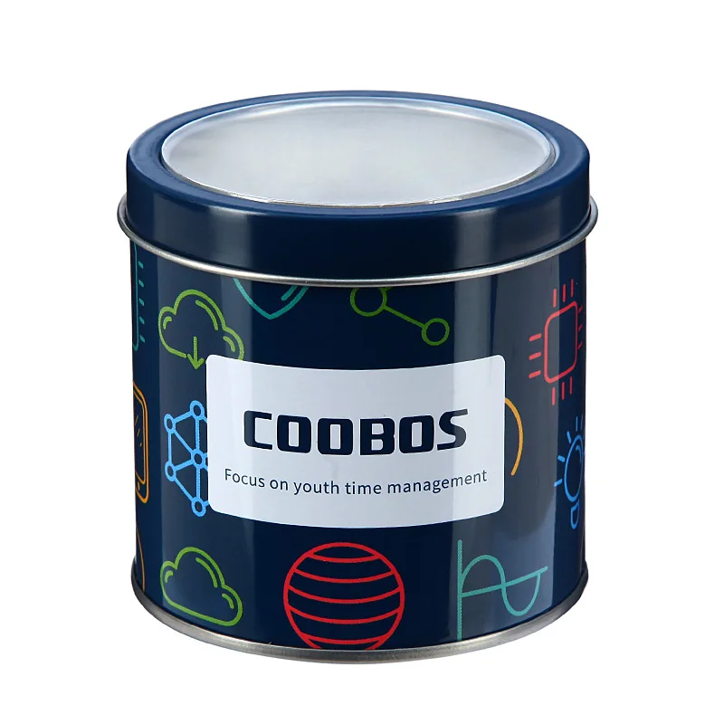 Роскошная Подарочная коробка круглая из сплава для наручных часов модная