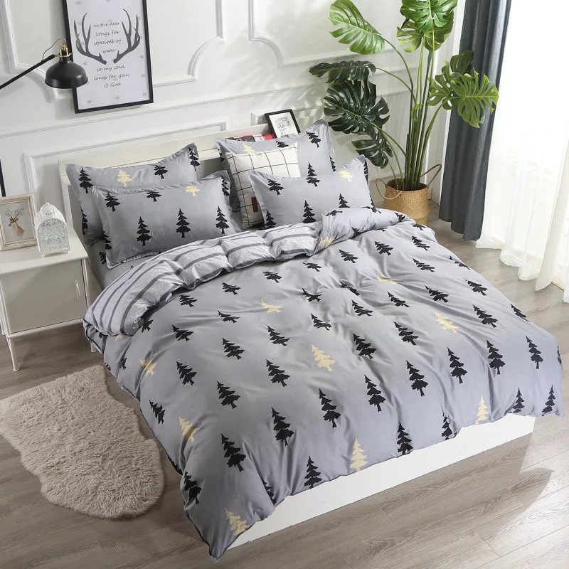 Пододеяльник с рисунком животных из мультфильмов 100% полиэстер пододеяльник