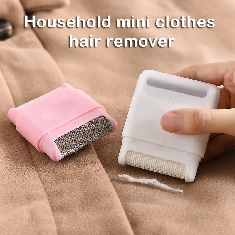 

2 pcs Mini Lint Remover Manual Hair Ball Trimmer Handheld Fuzz Pellet Cut Machine Epilator Sweater Clothes Shaver Laundry