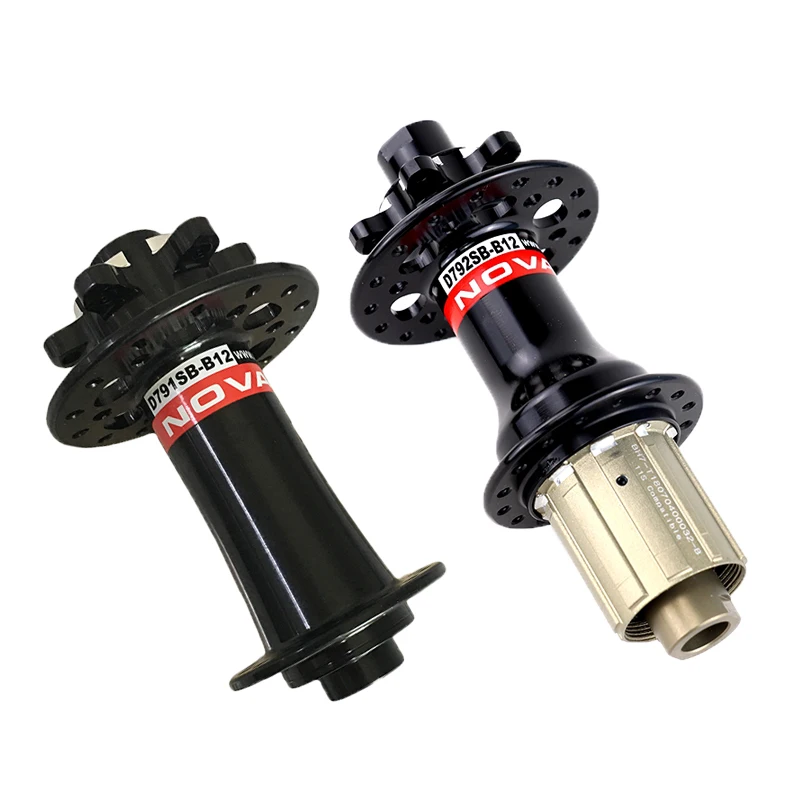 

Велосипедная втулка Novatec D791SB-B12 6 Bolt Boost, передняя Передняя 12*110 мм задняя 12*148 мм HG XD