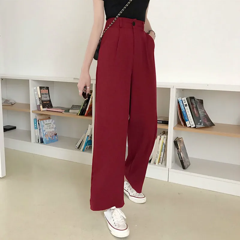 

New Plaid Pants Women Loose Checkered Pants for Women Loose Straight Trousers Women Free Shipping Casual Pants Fashion