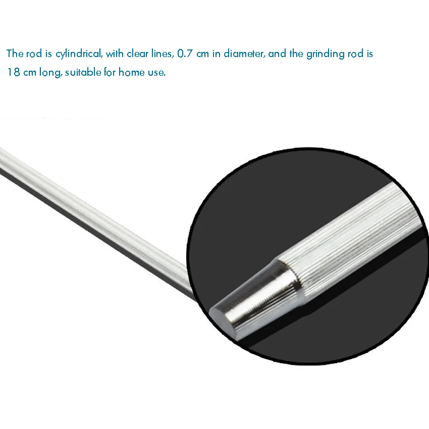 

Stainless Steel Rod Knife Sharpening Honing Steel Household Knife Sharpener Rod Stick with Handle for Knife Blade Edge