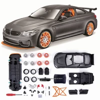 maisto 124 bmw m4 gts assembled diy die casting model car collection gift collection toy tools