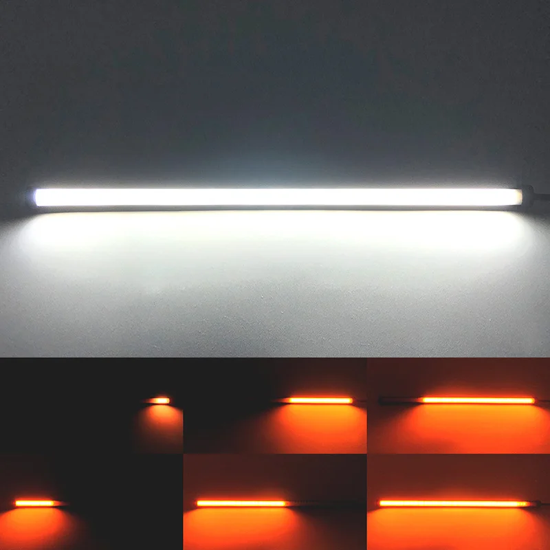 Последовательного потока Стиль тележка на колесах гибкий дневные ходовые огни