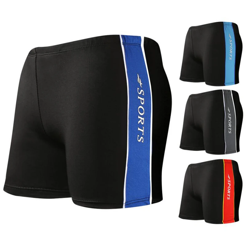 

Размера плюс мужские спортивные шорты для плавания, плавки для бассейна, трусы, пляжная одежда для плавания, купальный костюм, купальный кос...