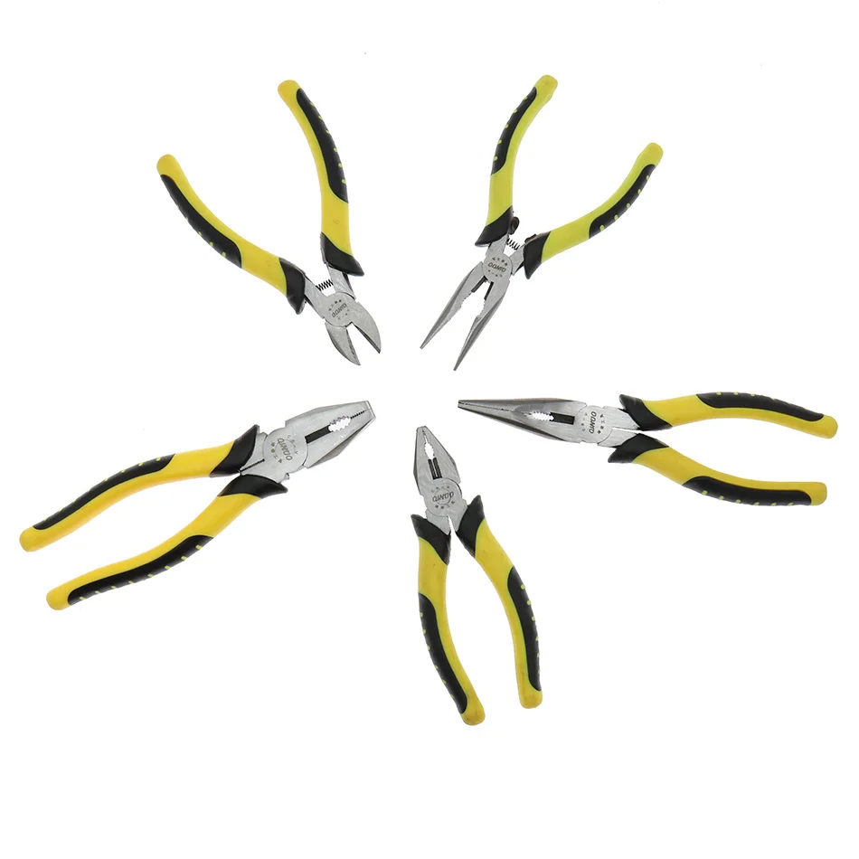 

Кусачки для проводов, диагональные плоскогубцы с изолированным наконечником, Зажимные инструменты для зачистки проводов, ручные инструмен...