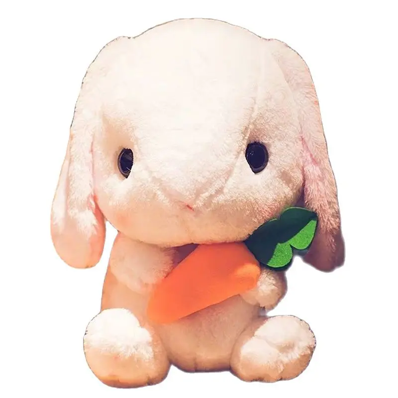 

Милая мягкая плюшевая игрушка кролик 25-75 см, детская подушка-Кролик, кукла, креативный подарок на день рождения для детей, сопровождающая де...