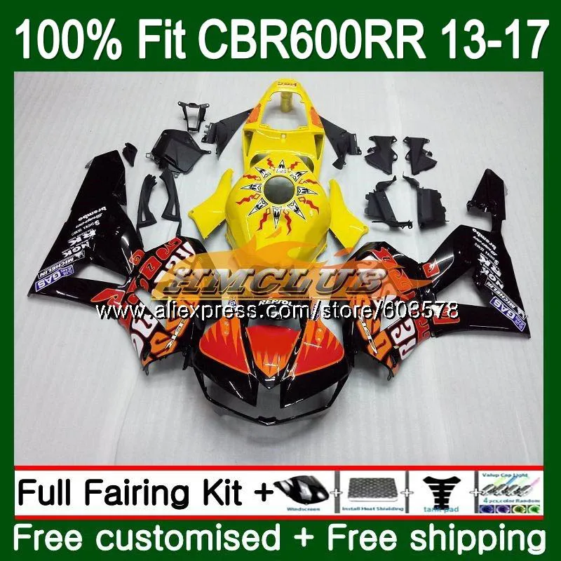 

Injection For HONDA CBR600RR 2013 2014 2015 2016 2017 Repsol orange 82CL.5 CBR 600RR 600 RR CBR600 RR F5 13 14 15 16 17 Fairing