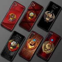 soft shockproof case for xiaomi redmi note 10 9 pro 9s 10s 8 7 k40 9c 8t 9a 7a 8a 9t silicone phone cover vintage ussr cccp capa
