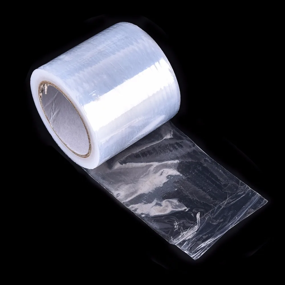 

40MM*200M Tattoo Plastic Wraps Cover Preservative Film Semipermanent Makeup Tattoos Eyebrow Liner Tattoo Accessory