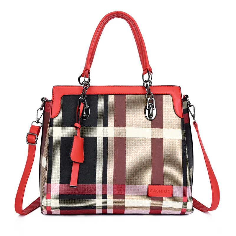

2021 new women's bag and mother bag fashion striped shoulder bag large-capacity crossbody handbag