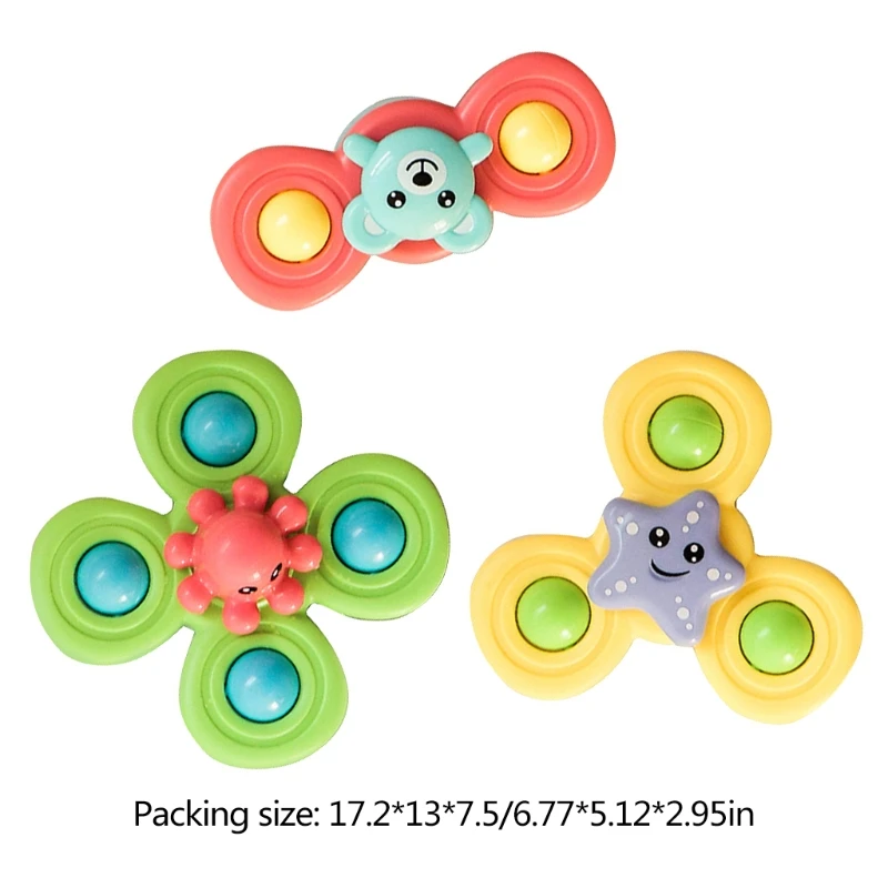 

Rotating Flower Sucker Makes Sound Baby's Fun Dining Table And Chair Insect Sucker Turn And Turn Happy Rattle Toy