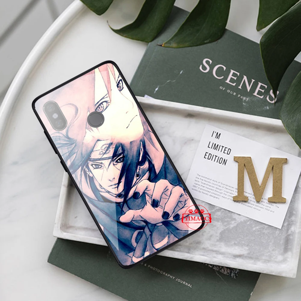 YIMAOC Наруто умное стекло чехол для Xiaomi Redmi 4x 6A Примечание 5 6 7 Pro mi 8 9 Lite A1 A2 F1 |