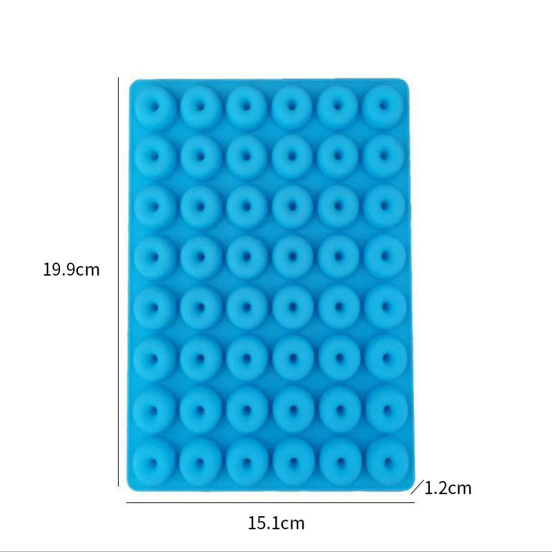 

48 Even Silicone Donut Mold Non-Stick Donut Baking Pan Decoration Tools Baking Tray Biscuit Bagels Muffins Maker