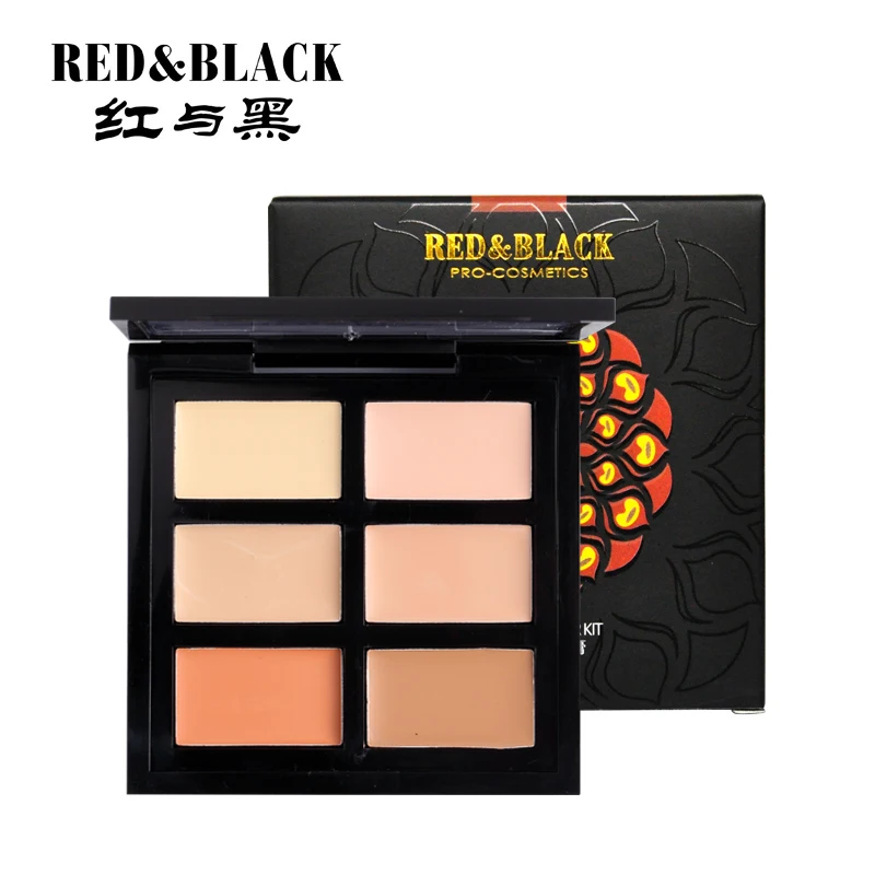 Красный и черный полный Чехол новый бренд матовые румяна натуральный телесный 6