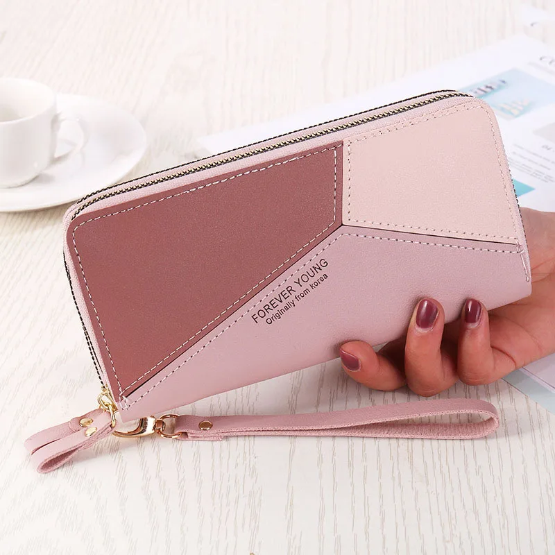 

Women Wallets Lady Zipper Coin Purses Cards Holder Woman Handbags Billfold Wallet Burse Wristlet Money Bags Pocket New Wallet