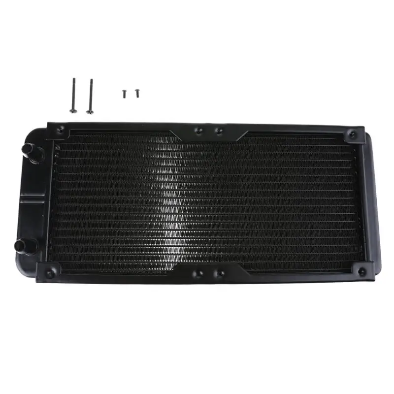 VODOOL 240mm 18 Tubes Aluminum Computer Case Water Cooling Radiator Heat Sink Part DIY Accessories For Desktop PC | Компьютеры и офис