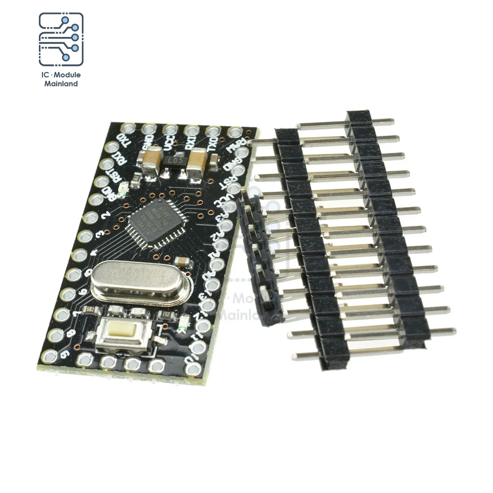 

5V 12V Pro Mini Atmega168 16M 16MHZ Replace Atmega328 TTL Level Serial Transceiver Port RX/TX For Arduino Compatible Nano Module