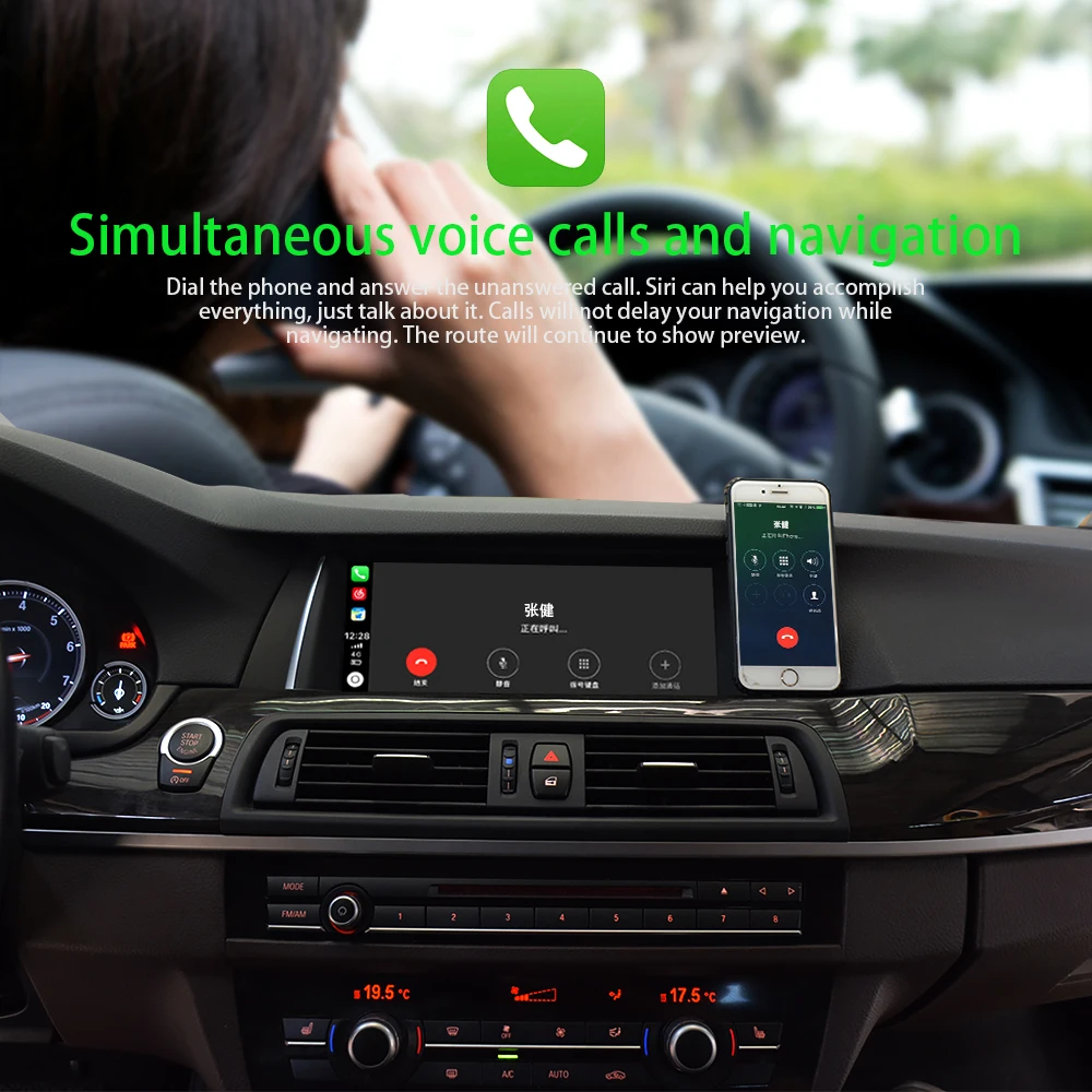 Carplay портативный навигационный плеер для apple iphone ios carplay система play Авто Цифровой