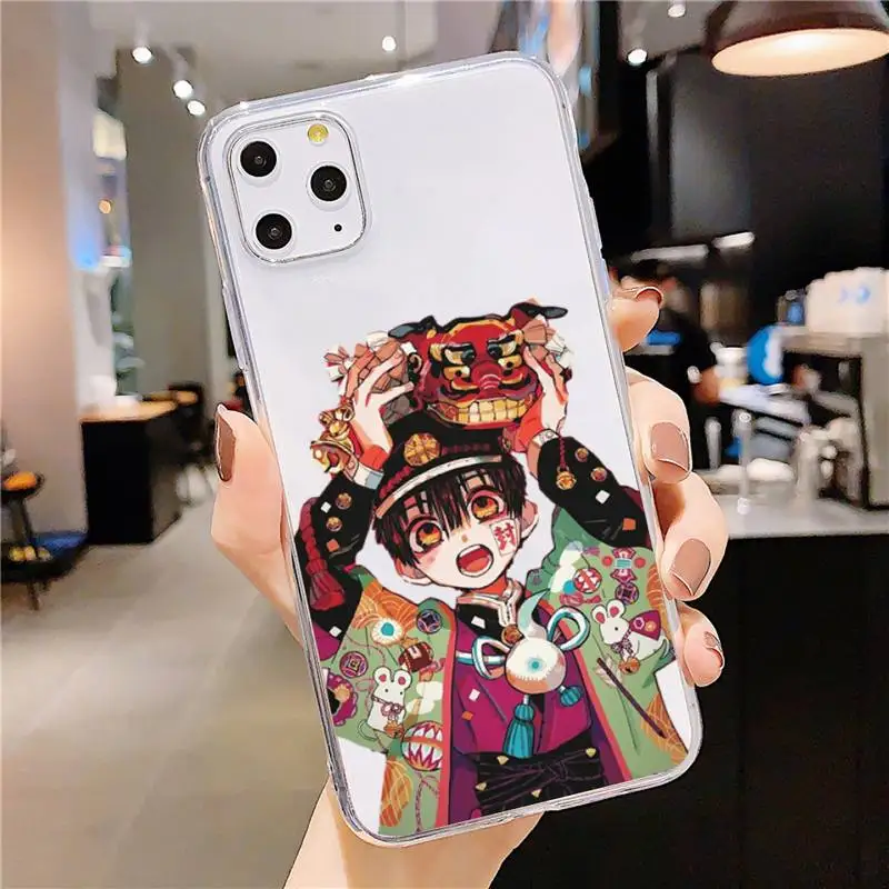 

Anime Hanako Kun Phone Case Transparent soft For iphone 5 5s 5c se 6 6s 7 8 11 12 plus mini x xs xr pro max