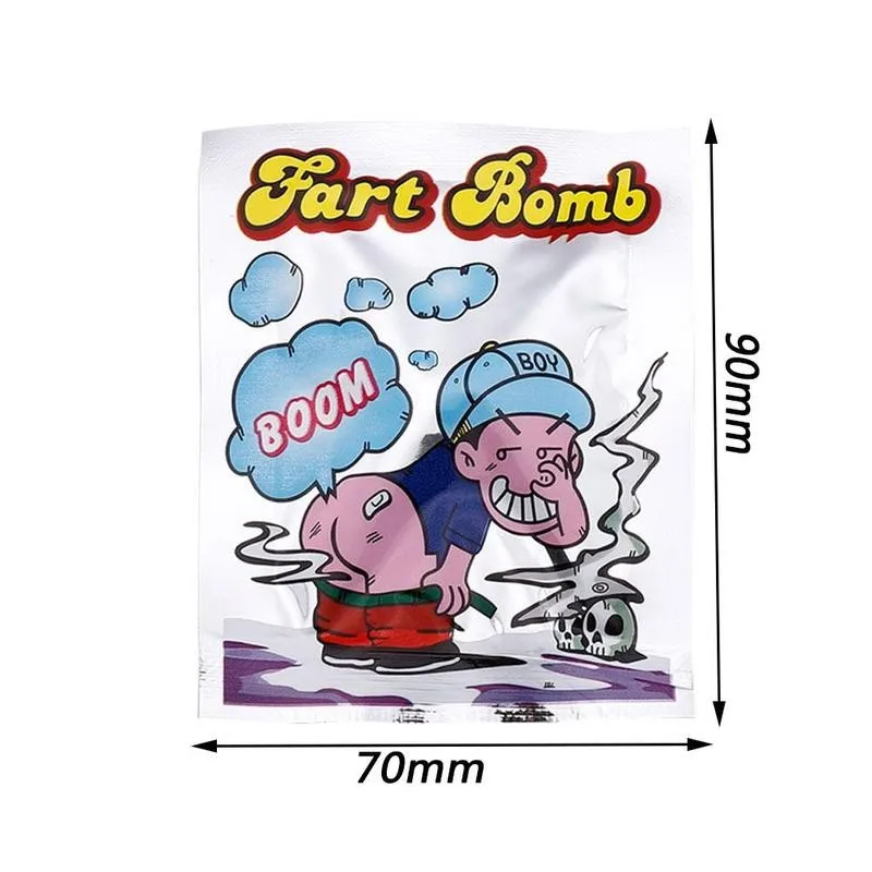 

1 Pack Funny Fart Bomb Bags Aroma Bombs Smelly Stink Bomb Novelty Gag Toys Practical Jokes Fool Toy Gag Funny Joke Tricky Toy