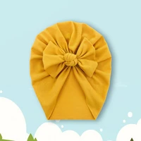 baby cap bowknot lightweight lovely pleated bowknot baby girls hat baby hat for party