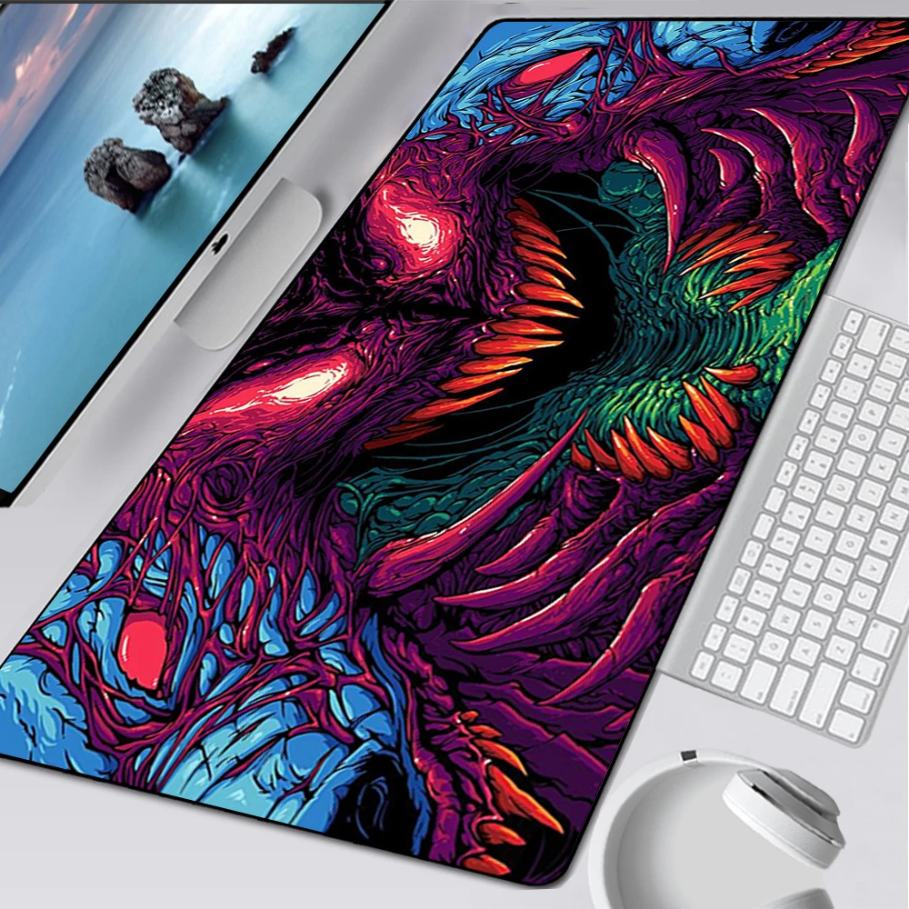 

Large Gaming Mouse Pad Computer Mousepad PC Gamer Mouse Mat Laptop Mausepad CSGO Hyper Beast Mouse Carpet Keyboard Mat Desk Pad