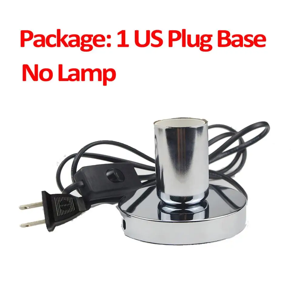 1 US Plug No Lamp UVC кварцевая лампа для дезинфекции дома УФ лампа 220 В 110 В бактерицидная лампа бактерицидный свет E27 ванная комната Антибактериальная лампа - Мощность в ваттах: 1 US Plug No Lamp