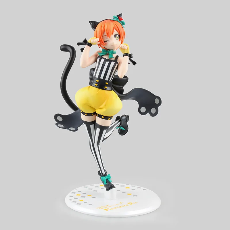 Обувь в стиле аниме Живая любовь ко дню рождения проект 23 см Rin Hoshizora Kawaii косплей