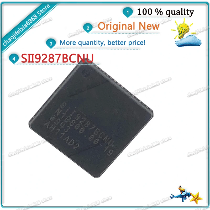 2 шт./лот! SiI9185ACTU SiI9185 Si19185 QFP80 SIL9185ACTU SII9287BCNU SII9287 QFN-72 S119287 HDMI порт Процессор IC новый