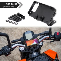 new motorcycle accessories black mobile phone holder gps stand bracket for 390 duke 2013 2016 2015 2014