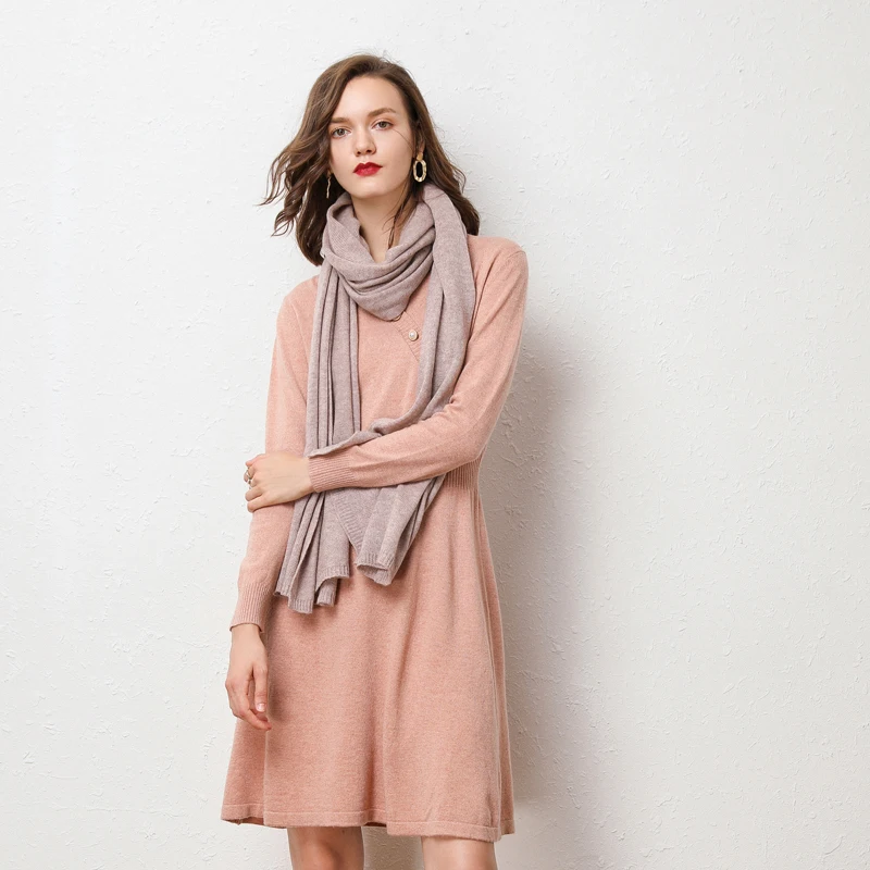 Новые женские шарфы сохраняют тепло повседневные и удобные зимний шарф из 100%