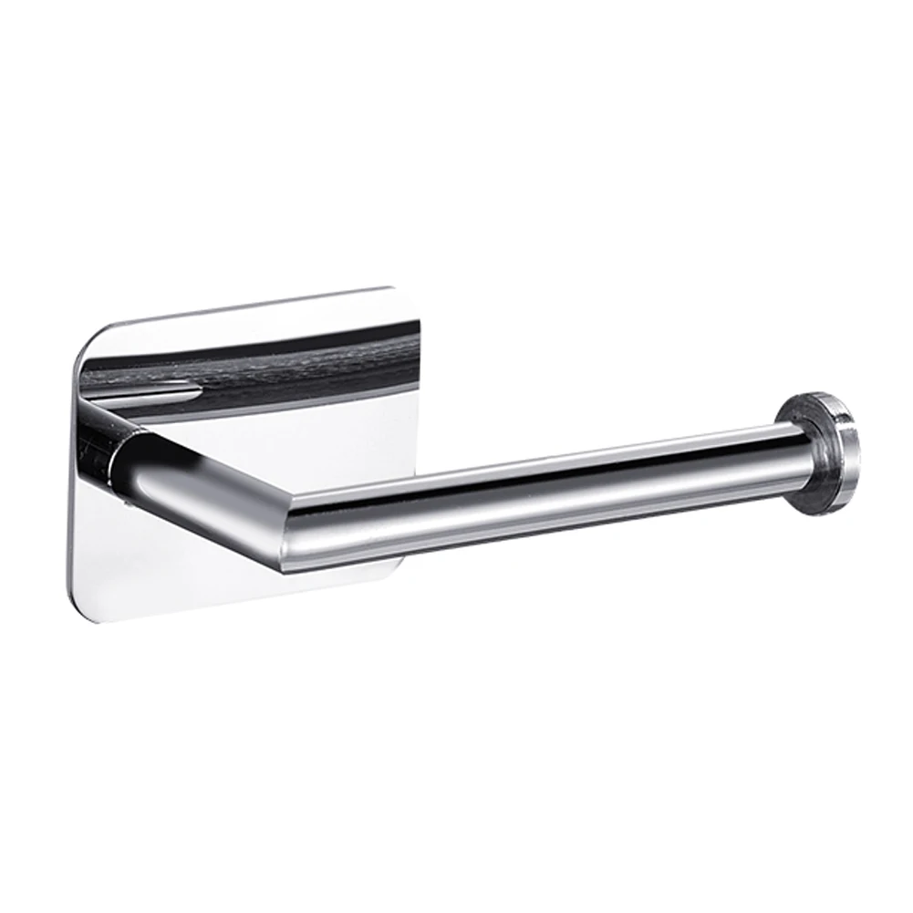 

Toilet Paper Holder Waterproof Punch Free Home Stainless Steel Bracket Hotel Organizer Kitchen Bathroom Accessories Wall Mounted