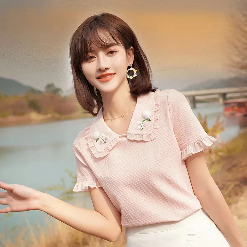 

2021 tees women clothe yellow Summer Fashion T Shirt Women Woman Tshirt